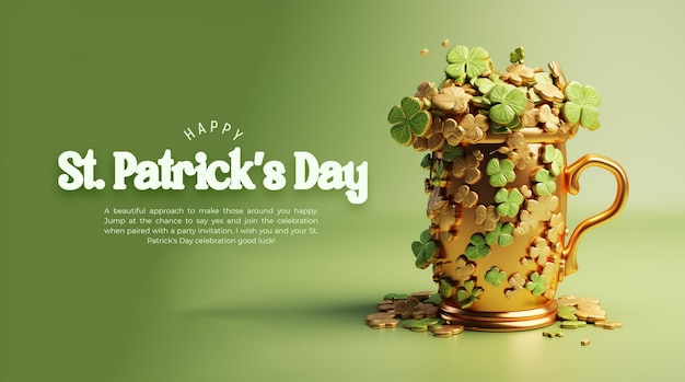 Psd St Patrick's Day Poster