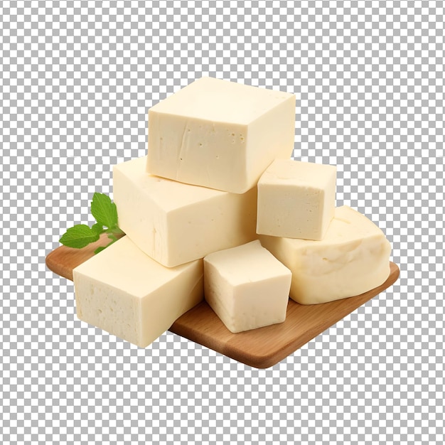 PSD 투명한 배경에 분리된 psd stack_of_tofu png 절단