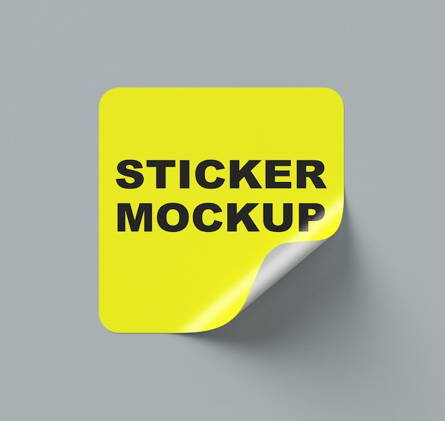 PSD psd stickers mock up