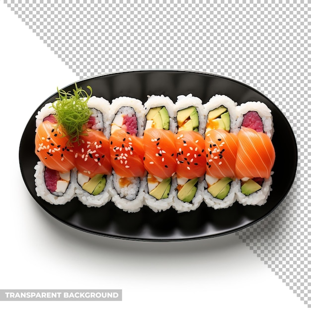 psd sushi isolated without background