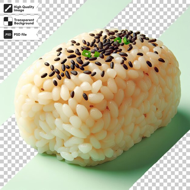 PSD psd sushi with chopsticks on transparent background