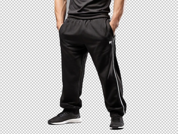 PSD psd of a sweatpants on transparent background