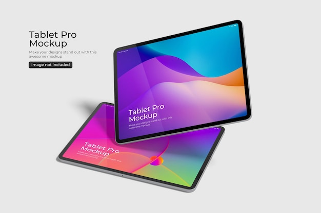 PSD mockup per tablet psd