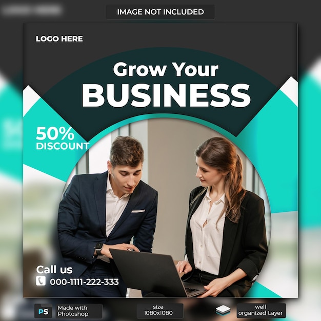psd templates for digital marketing business banners and social media posts