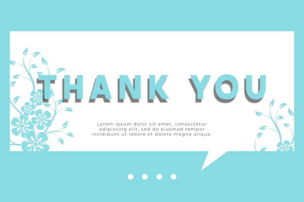 PSD psd thank you banner