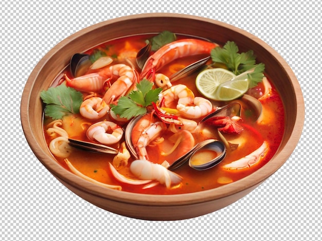 PSD psd tom yum soup png на прозрачном фоне