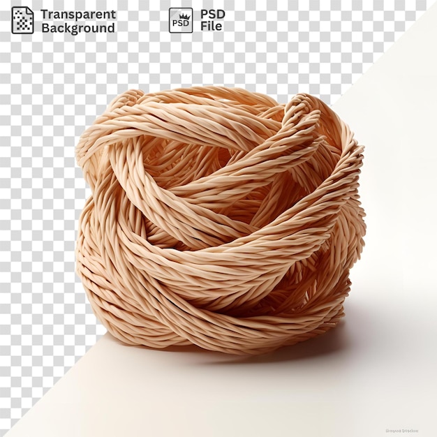 PSD psd transparent background a ball of rope