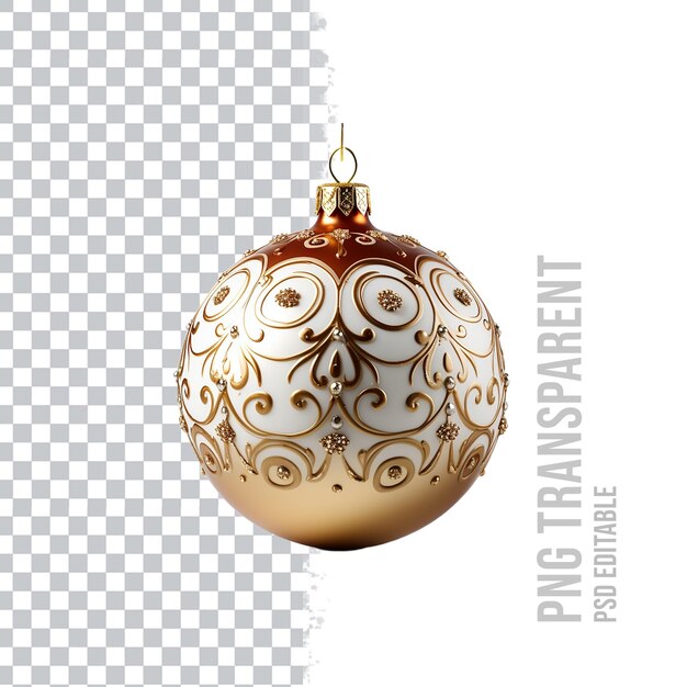 PSD psd transparent christmas ball