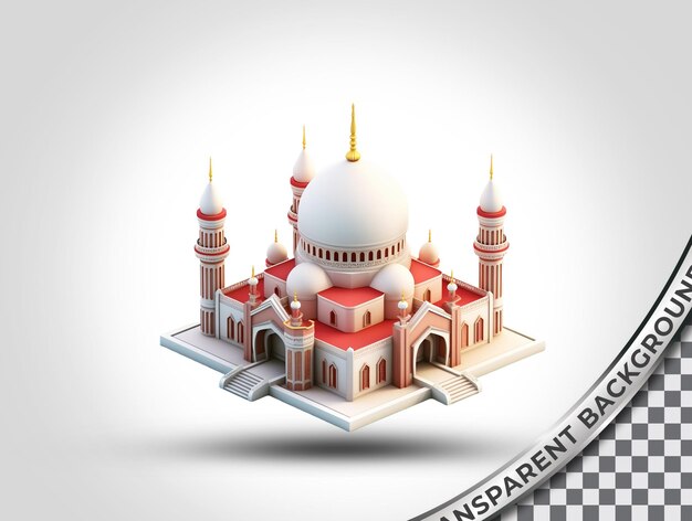 PSD psd transparent png mosque