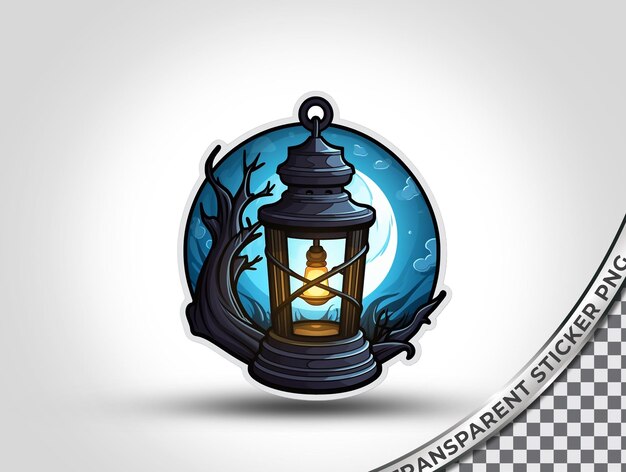 Psd transparent ramadan lantern