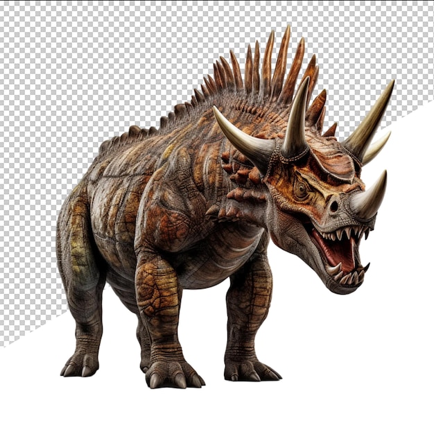 PSD psd triceratops dinosaur 3d