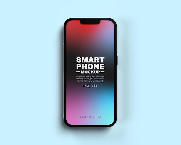 PSD Triple Realistisch smartphonemodel