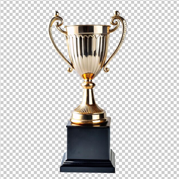 PSD psd of a trophy on transparent background