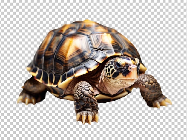 PSD psd of a turtle on transparent background