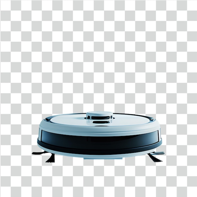 Psd vacuum robot on transparent background