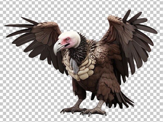 Psd van een 3d vulture