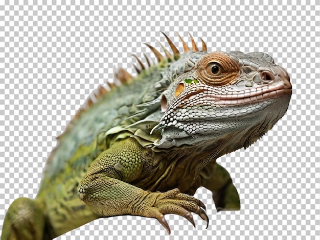 Psd van een groene iguana