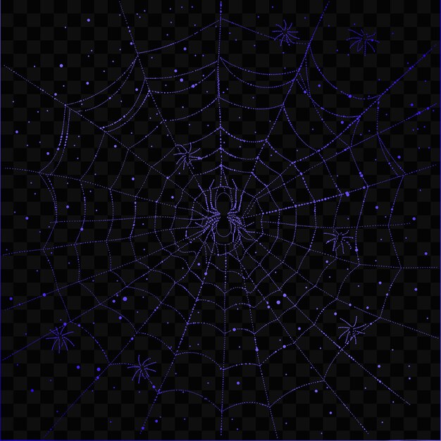 Psd vector gothic spider web arte cnc con modello a filo e design di inchiostro di tatuaggio spider de die cut