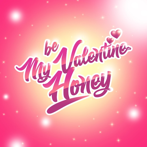 PSD vector valentines day background with red sweet hearts