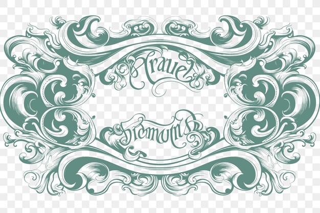 PSD psd vintage en monochrome cnc frames vector en die cut ontwerpen voor unieke home decor outline