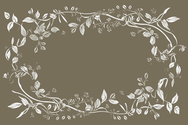 Psd vintage and monochrome cnc frames vector and die cut designs for unique home decor outline