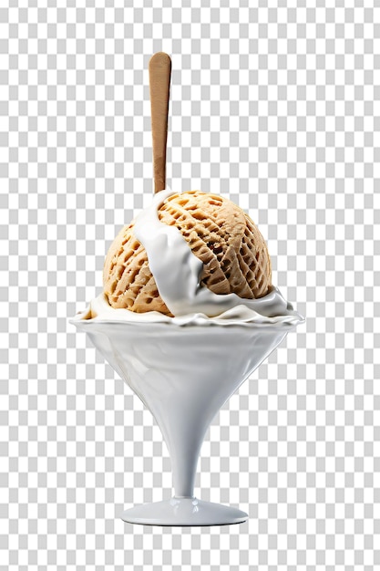 Psd a waffle cone ice cream cone