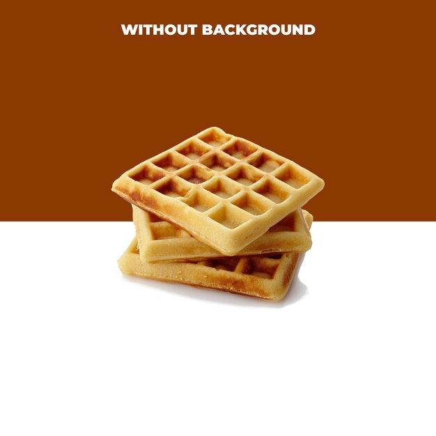 PSD psd waffle simple isolated