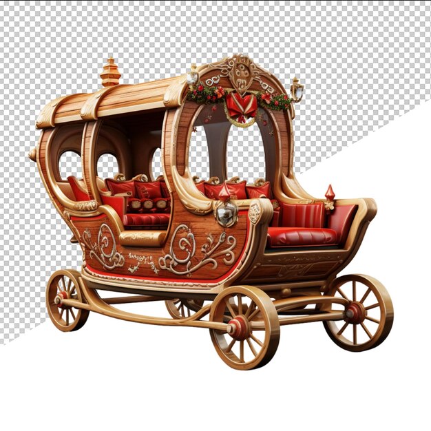 PSD psd wagon colonists horse wagon 3d