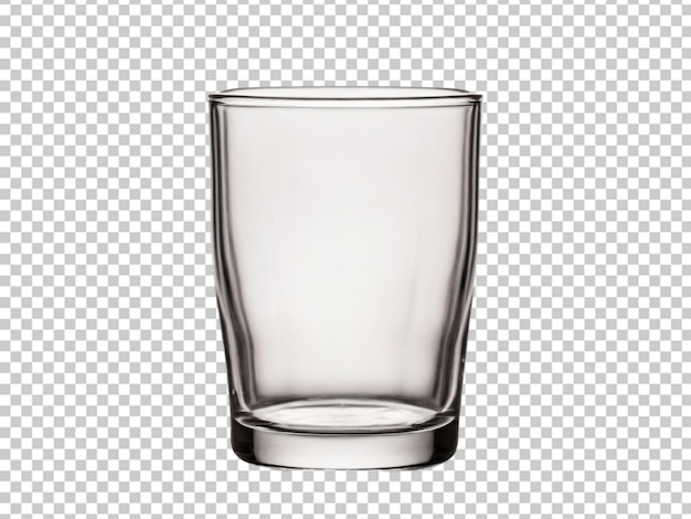 PSD psd of a water glass on transparent background