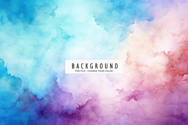 PSD psd watercolor background with white pattern background