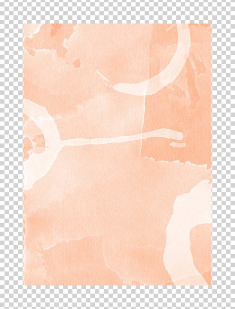 Psd watercolour texture on transparent background