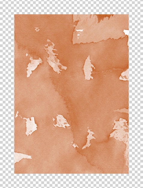 Psd watercolour texture on transparent background