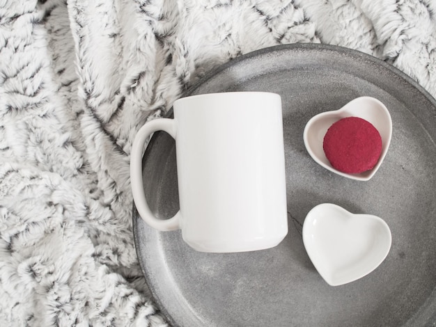 psd white ceramic mug mockup