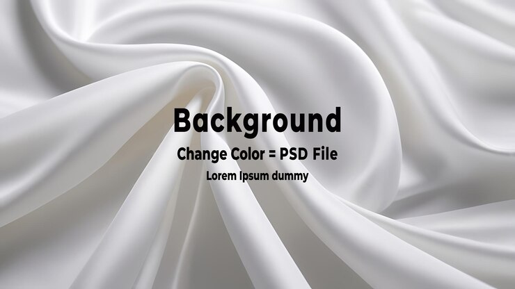PSD psd ホワイト シルク テクスチャーの高級なバックグラウンド