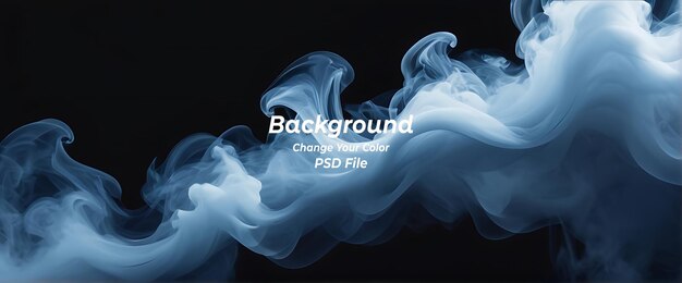 PSD psd white smoke fragments effect for film smoke texture fog background overlay