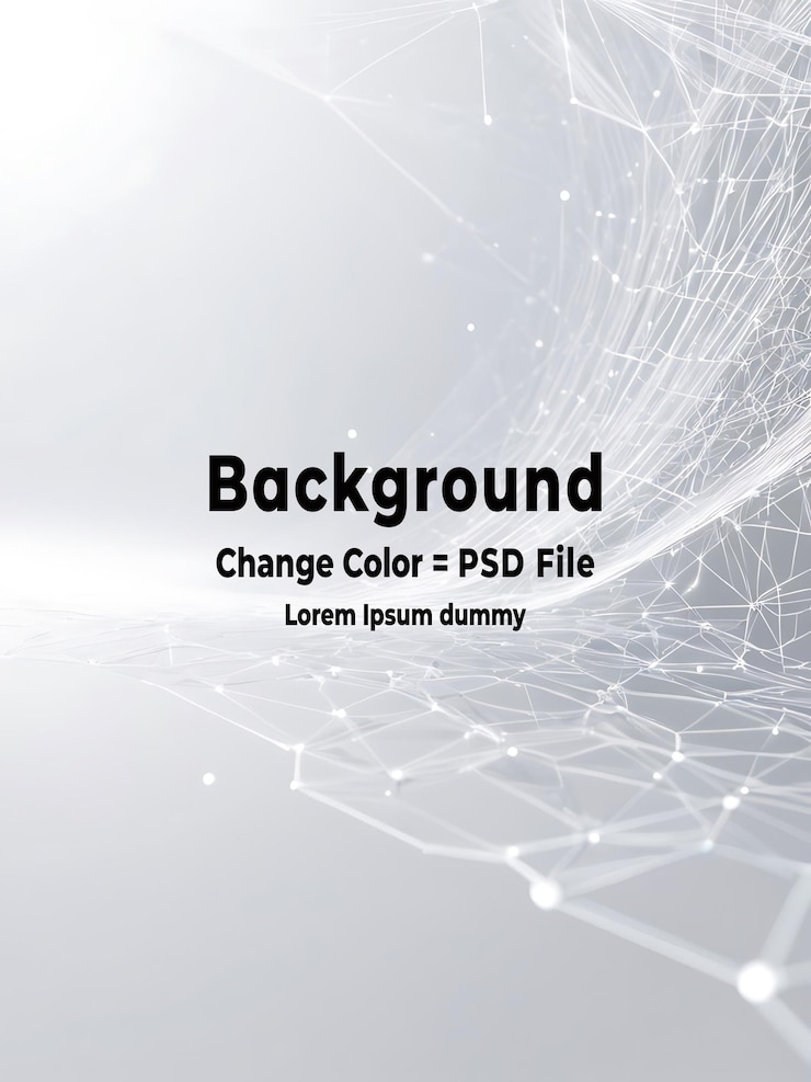 PSD psd white technology network background tech digital it połączenie z internetem white texter