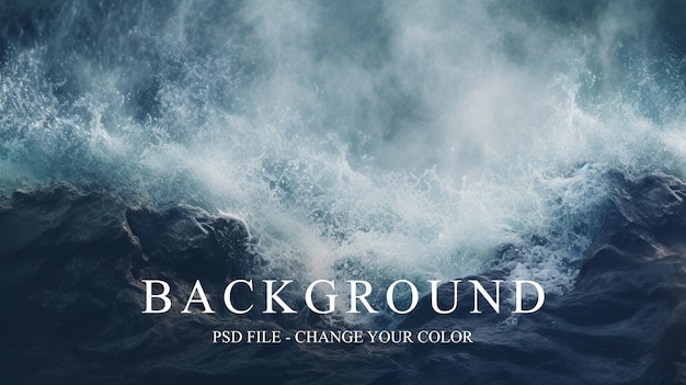 PSD psd wild water background