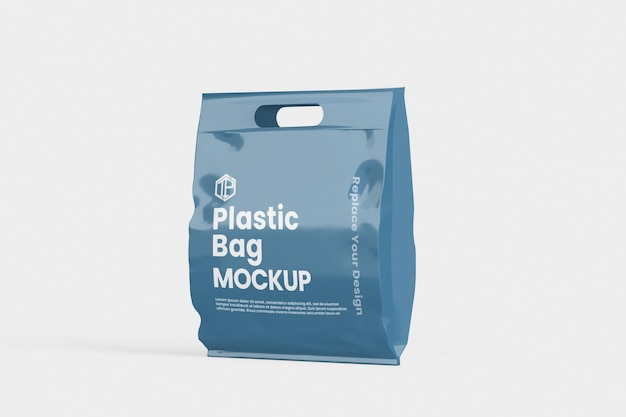 Psd winkel tas mockup.