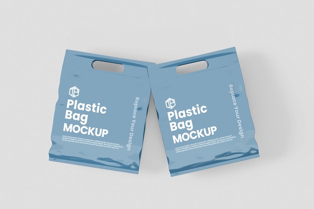 Psd winkel tas mockup.