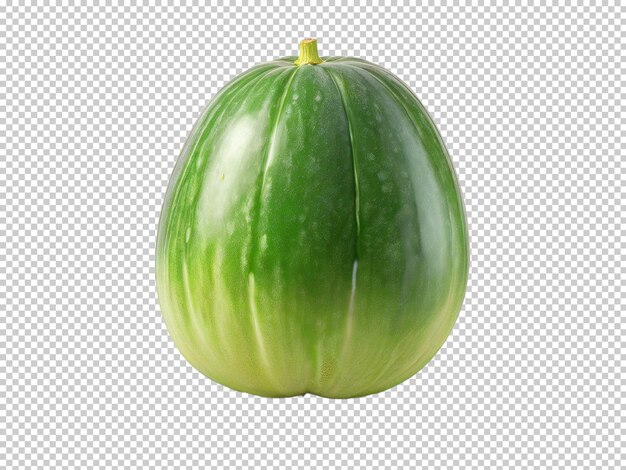 Psd winter melon png su uno sfondo trasparente