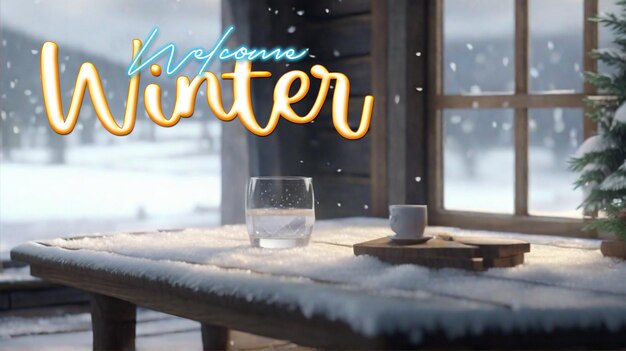 PSD psd winter verkoop banner ontwerp sjabloon