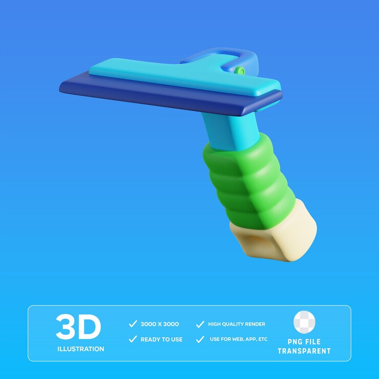 PSD psd стиратель 3d иллюстрация