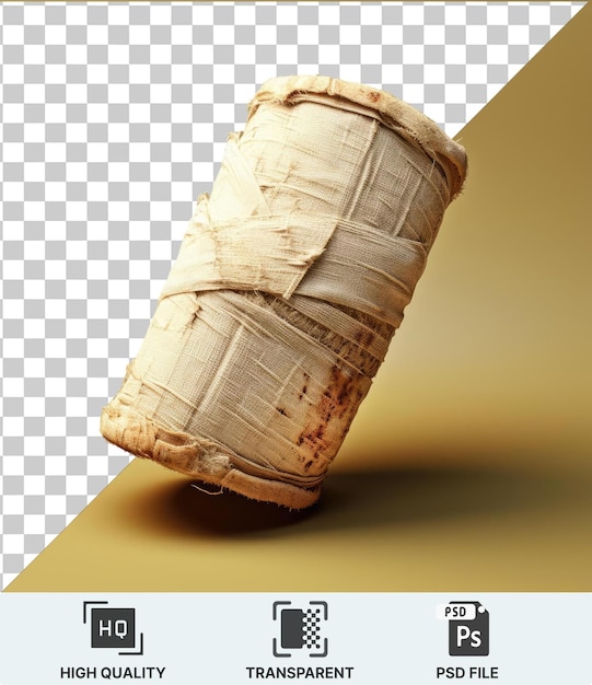 Psd with transparent object in the middle