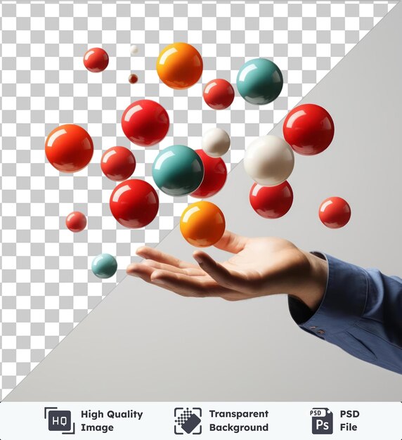 PSD psd with transparent realistic photographic juggler_s juggling pins