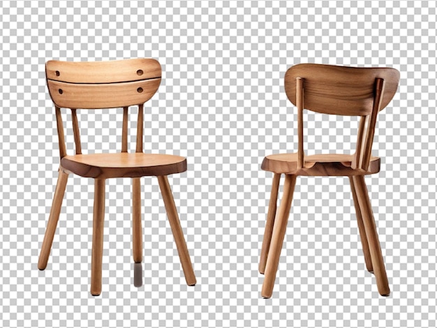 PSD psd of a wooden classic chair