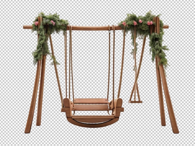 PSD psd of a wooden swing