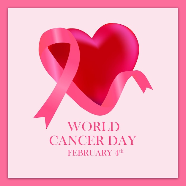 PSD psd world cancer day template