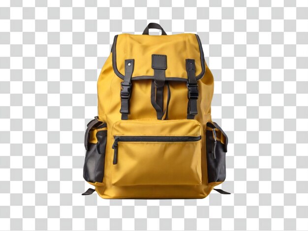 PSD psd of a yellow backpack