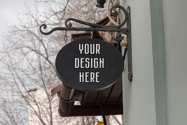 PSD your design here sign mega design