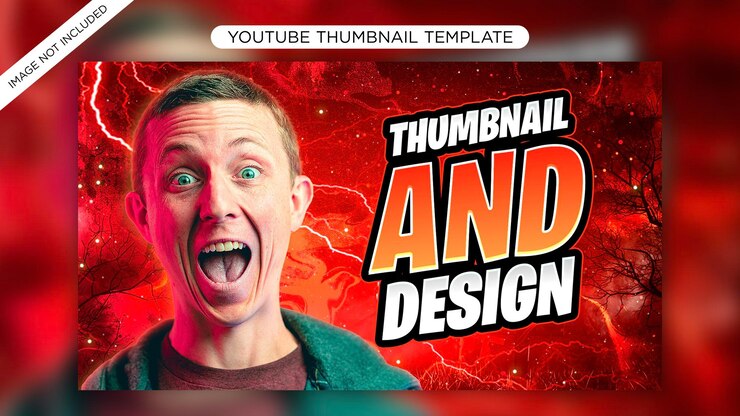 PSD psd youtube channel video thumbnail and web banner premium psd